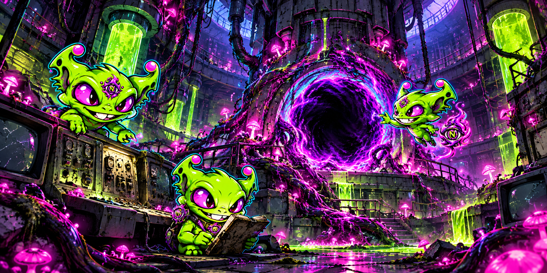 The Nest: NOAH’s fictional glowing reactor world